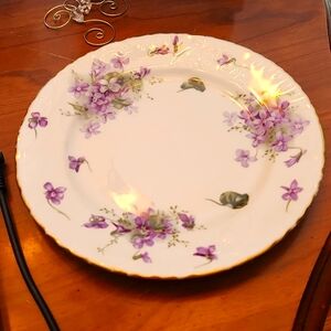 Hammersley Victorian Violets Salad Plate